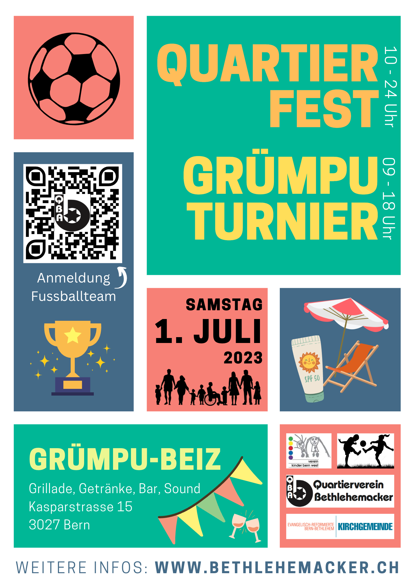 Samstag, 1. Juli 2023: Party-Time